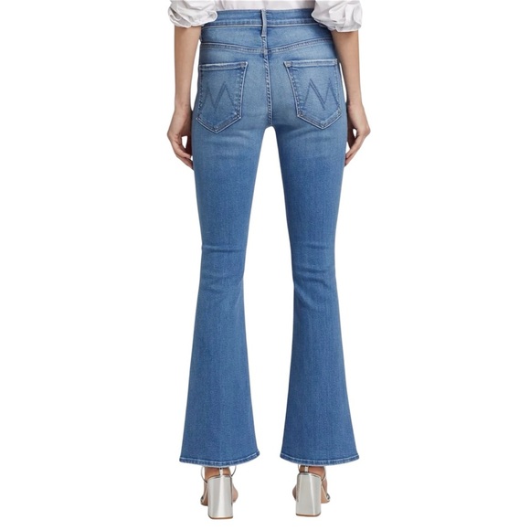 Mother The Weekender Mid-Rise Bootcut blue Jeans NEW - Picture 5 of 9